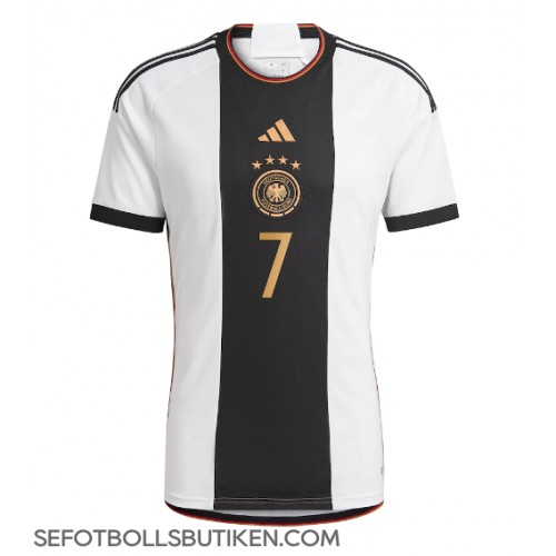 Tyskland Kai Havertz #7 Replika Hemma matchkläder VM 2022 Korta ärmar